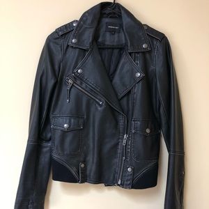 Like New! Members Only Leather Jacket